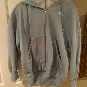 Nike Sky Blue Zip-Up Jacket